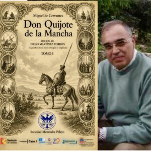 Don Quijote y Diego Martínez Torrón