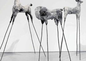 Una de las obras de la exposición