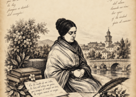 Detalle del libro sobre la Ciega de Manzanares