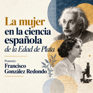 Detalle del cartel anunciador de la conferencia